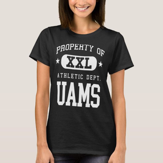 UAMS XXL Athletic School Property T-Shirt (Vorderseite)