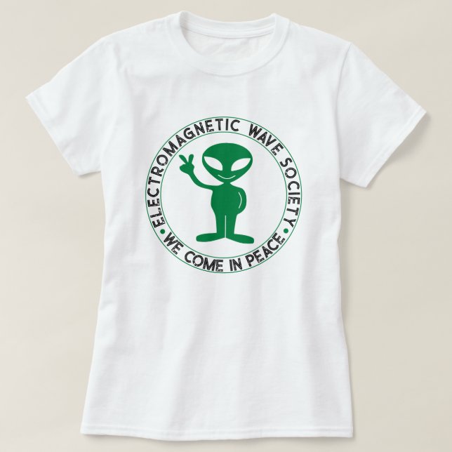 UAP Whistleblowers Wir kommen in Peace Alien ET T-Shirt (Design vorne)