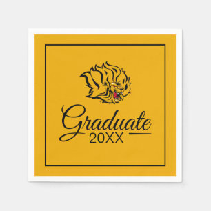 UAPB Golden Lions Graduate Serviette
