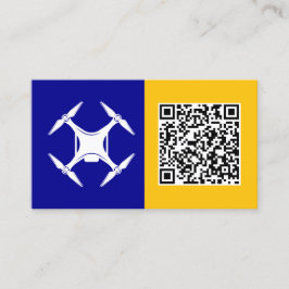 UAV Pilot Custom QR Visitenkarte
