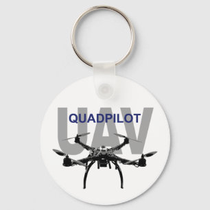 UAV Quadpilot Quadcopter Pilot Schlüsselanhänger