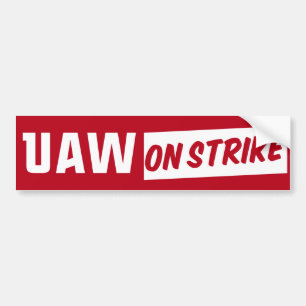 UAW on Strike 2023 United Auto Workers Gewerkschaf Autoaufkleber