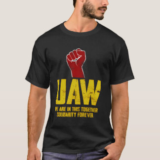 Uaw Strike Red T-Shirt United Auto Workers Gewerks