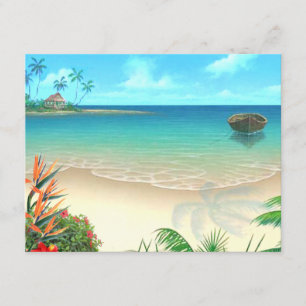 UAWG-2 Exotic Beach ohne Vellum RSVP Karte