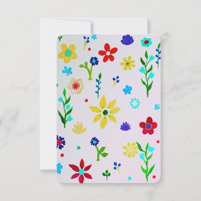 UAWG Bar Bat Mitzvah Antwortkarte RSVP Karte (Vorderseite)