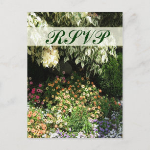 UAWG-Blumengarten Einladungspostkarte