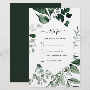 UAwg Botanische Hochzeit von Blättern