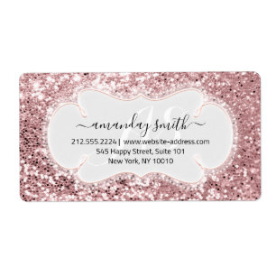 UAWG Bridal Sweet Monogram Rose Royal Frame