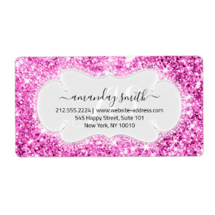 UAWG Bridal Sweet Monogram Wedding Pink Funkelnd
