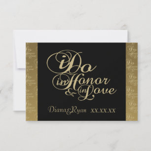 UAWG Champagne Cards RSVP Karte