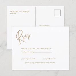 UAWG - Classic White Gold Postkarte