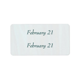 UAWG Date Stickers 2 Adressaufkleber