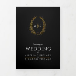 UAwg Dreifach Gefaltete Einladung