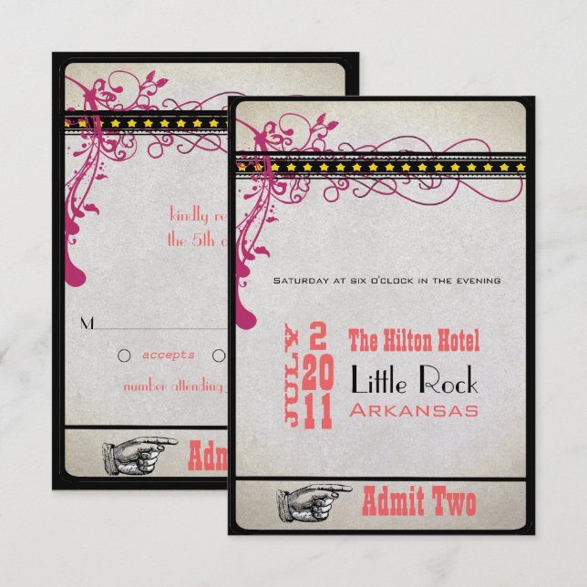 UAwg für das Kartenspiel (3.5 x 5) Einladung (Vorne/Hinten)