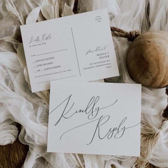 UAwg für die Abfrage von Minimalistischem Skript Postkarte (Von Creator hochgeladen)