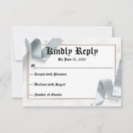 UAWG für Hochzeiten RSVP Karte