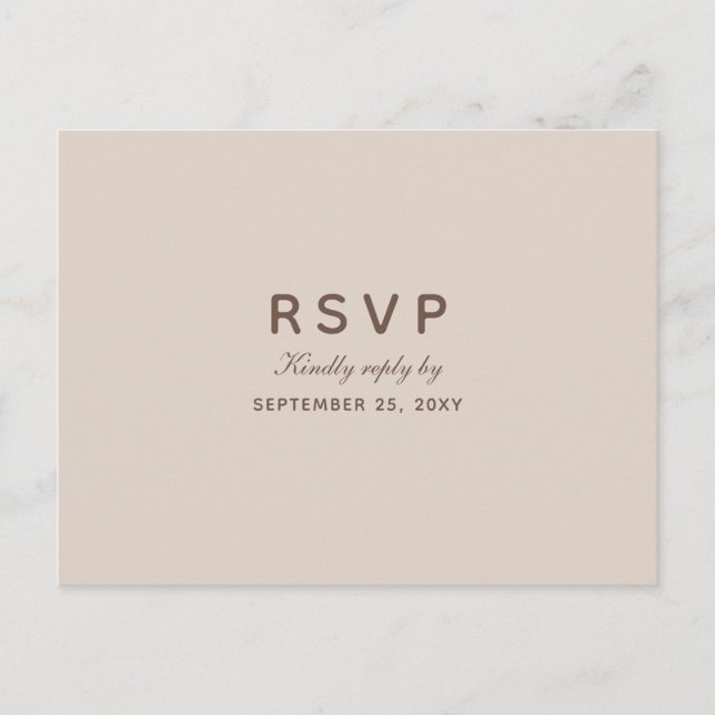 UAwg Herbstzweig Wasserfarbe Weinkarte Einladungspostkarte (Vorderseite)