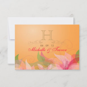 UAWG - Hochzeit im Herbst-Antwortkarten für die Ma RSVP Karte