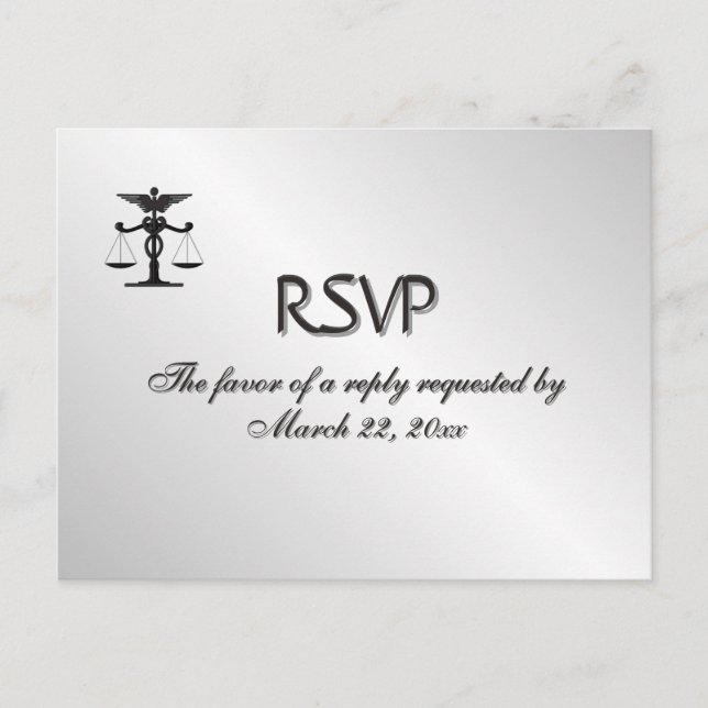 UAwg "Medizin und Recht" Einladungspostkarte (Vorderseite)