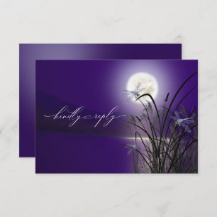 UAWG Menu Amethyst Full Moon Dragonfly Pond Einladung