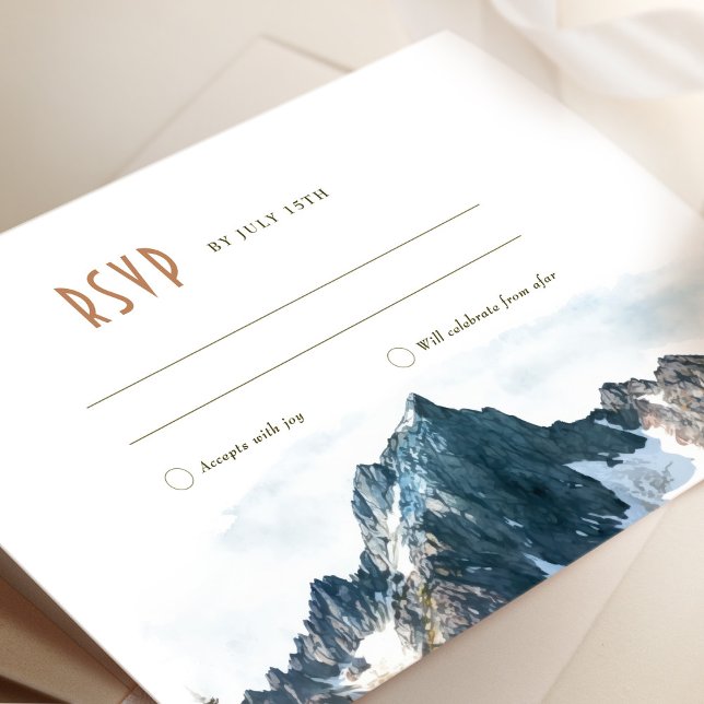 UAWG Mountain Wedding Insert Destination Einladung (Von Creator hochgeladen)