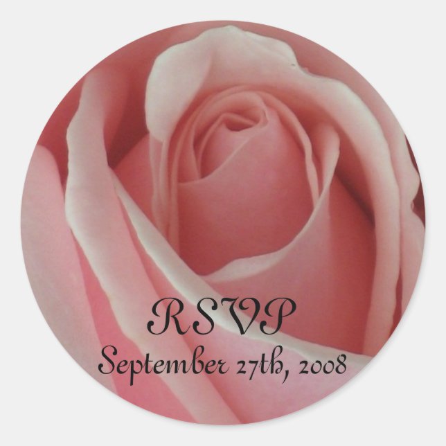 UAWG Pink Rose Sticker (Vorderseite)