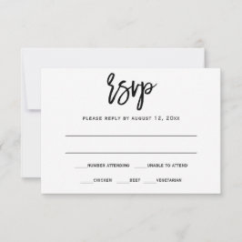 UAWG / Postkarte beantworten | Pinselkalligraphie