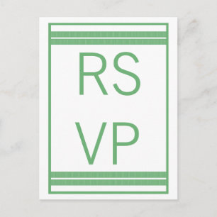 UAwg Postkarte für klassische Streifen