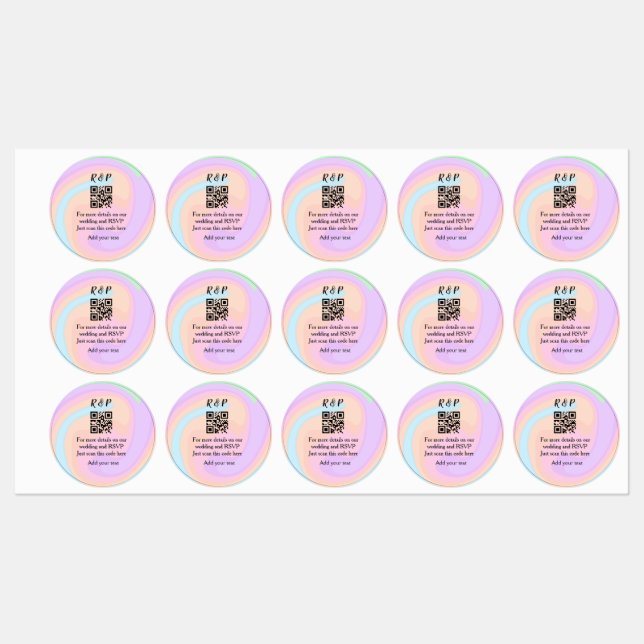 UAwg q oder Code hinzufügen Etiketten (Blatt)