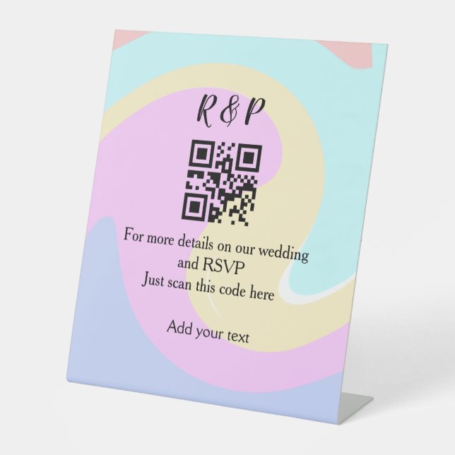 UAwg q oder Code hinzufügen Sockelschild (Vorderseite)