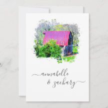 *~* UAWG QR Altes Stallland Rustikale AR19 Hochzei