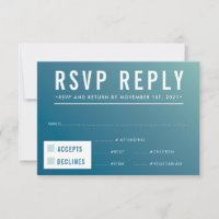 UAWG REPLY REPONY Moderne blaue Pfefferminzneigung