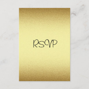 UAWG Response Card Alle Veranstaltungen Elegantes  RSVP Karte