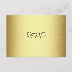 UAWG Response Card Alle Veranstaltungen Elegantes  RSVP Karte
