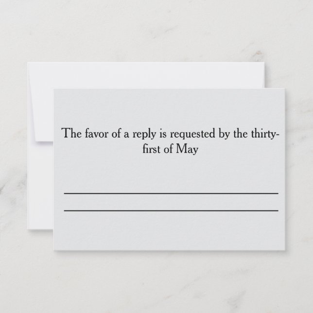 UAWG RSVP KARTE (Vorderseite)