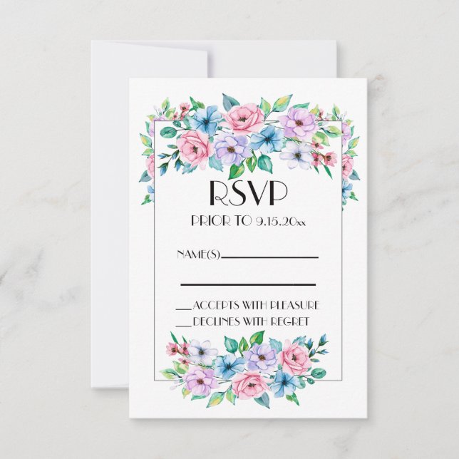 UAWG Siehe Rückseite RSVP Karte (Vorderseite)