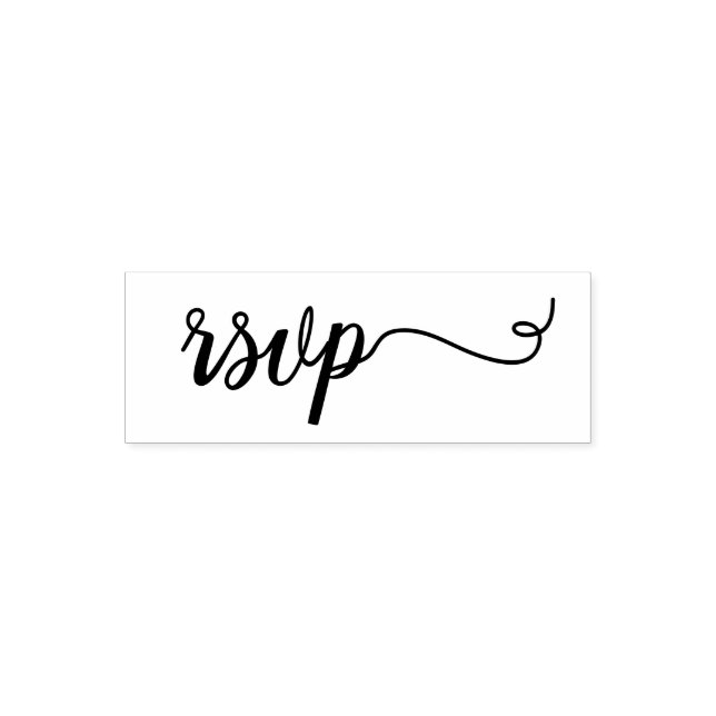 UAWG simple Black Script Permastempel (Design)