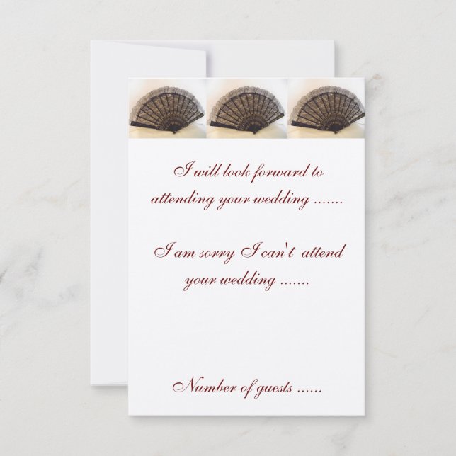 UAWG Tapestry & Rose - Einladung zur Hochzeit (Vorderseite)