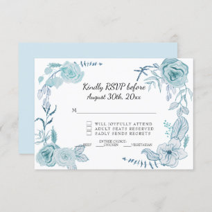 UAWG Terra Cotta Pink Blumenzwiebelblume Einladung