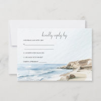 UAwg Watercolor Beach Hochzeit