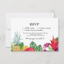 UAWG Wedding Aloha Tropical Cards Einladung Luau
