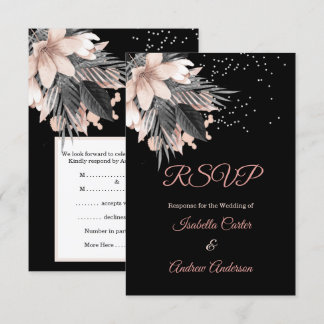 UAWG Wedding Blush Peach Pink Karcofloral Einladung