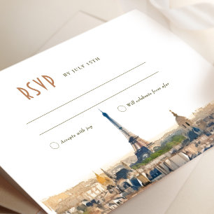 UAWG Wedding Insert Paris France Destination Invit Einladung