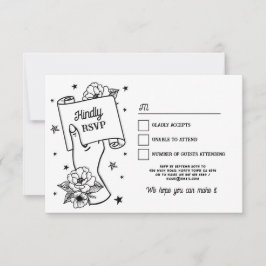 UAWG Wedding Tattoo Traditionelle Rock'n'Roll Einladung