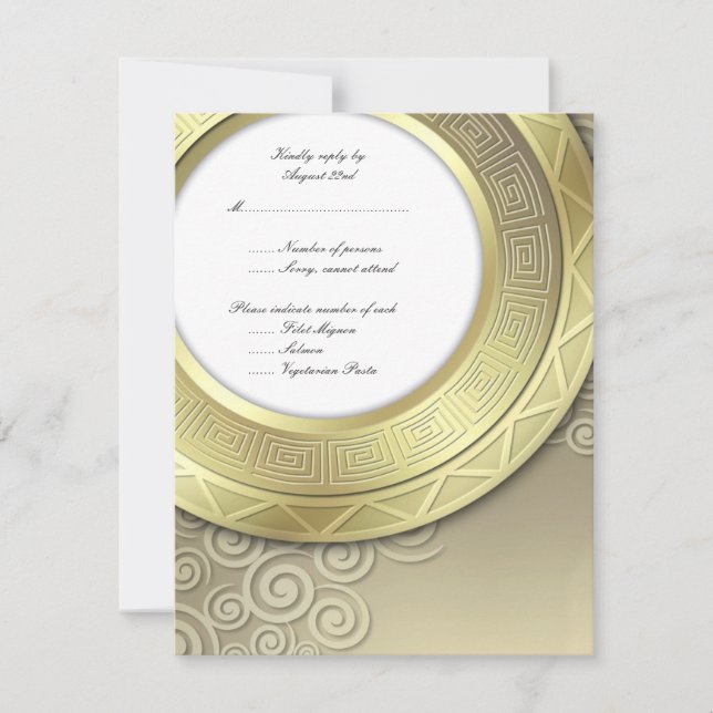 UAWG zum Empfang/Abendessen Einladung (Vorderseite)