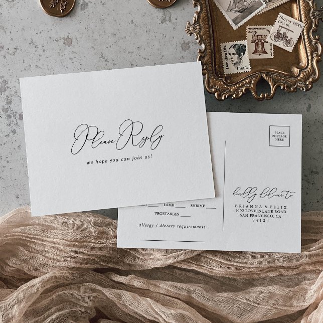 UAwg zum Minimalistischen Menü mit klassischem Chi Postkarte (Von Creator hochgeladen)