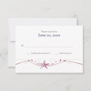 UAWG zur Muschel RSVP Karte