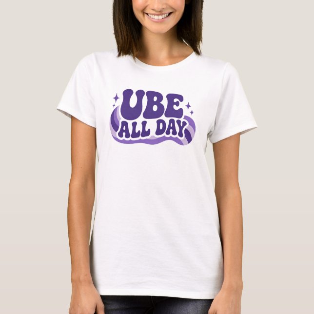 Ube-All-Tag-Tasse T-Shirt (Vorderseite)
