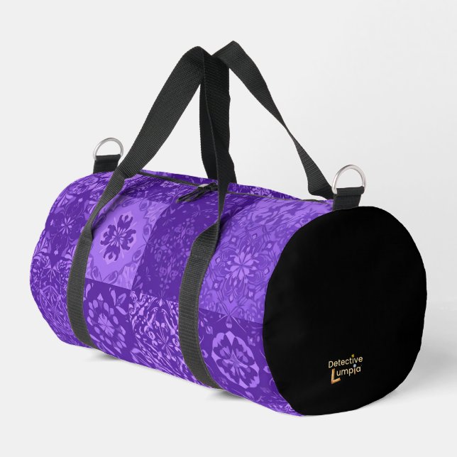 Ube Halaya Lila KLEIN Duffle Bag (Linke Seite)