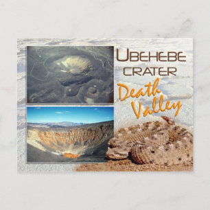 Ubehebe Krater, Death Valley National Park, CA Postkarte